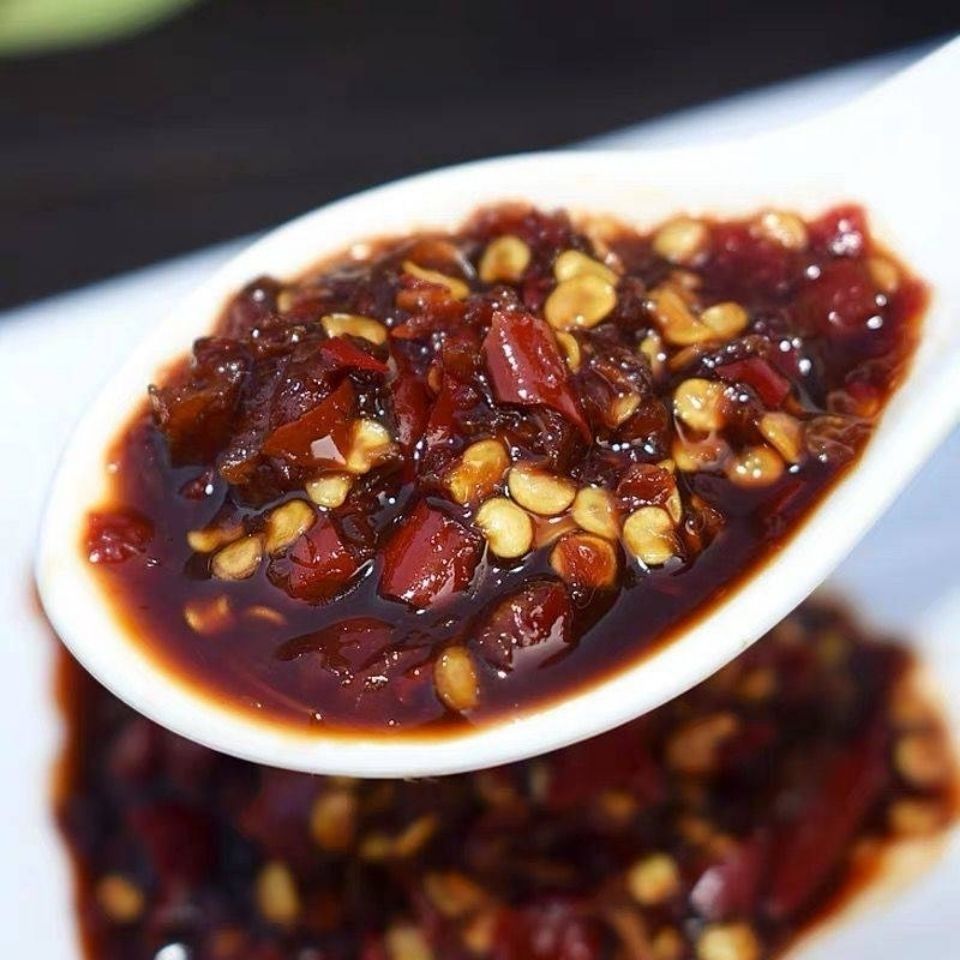 恩施特产宣恩糟辣椒甜面酱酸辣子泡椒辣椒开胃下饭辣椒酱