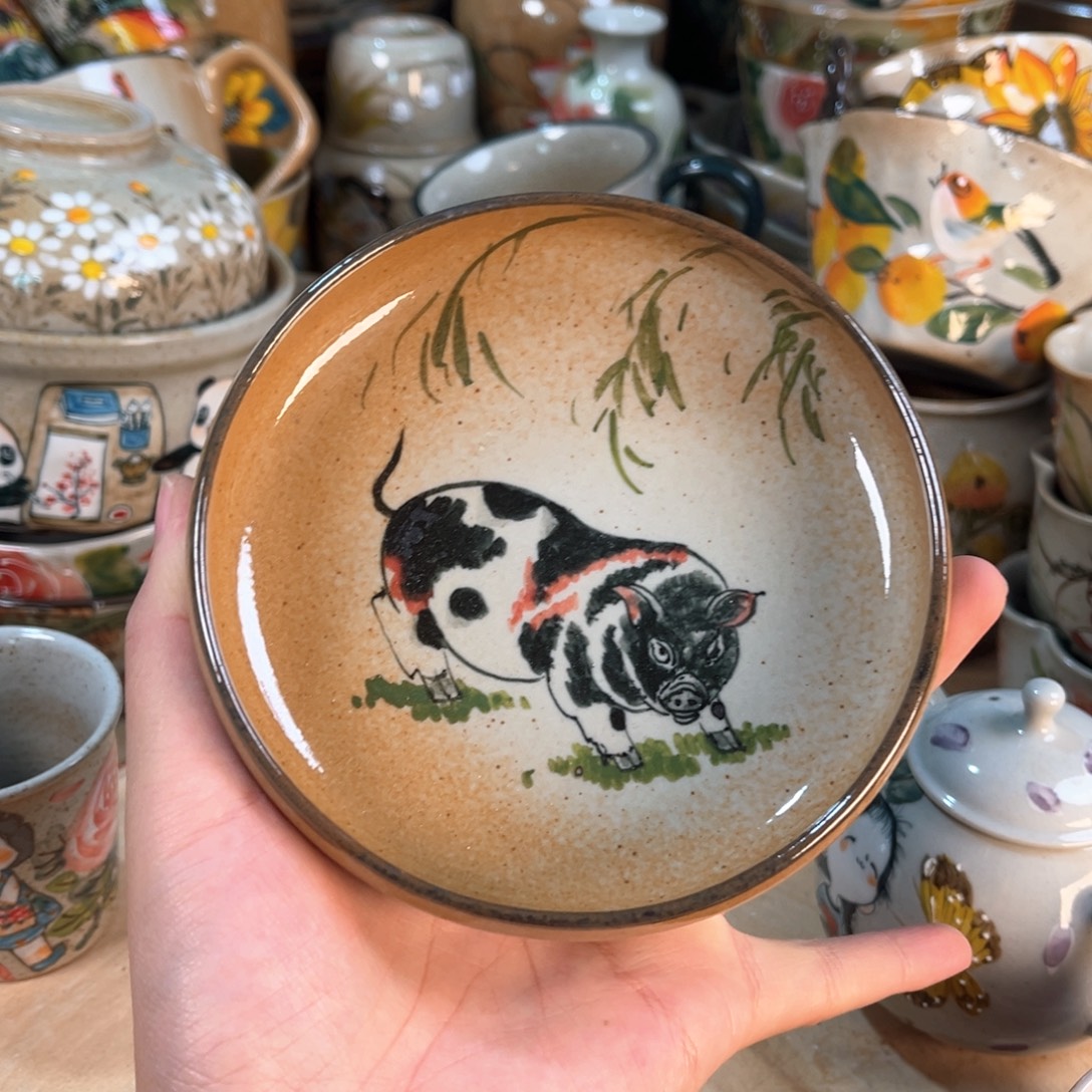 景德镇手工手绘杯