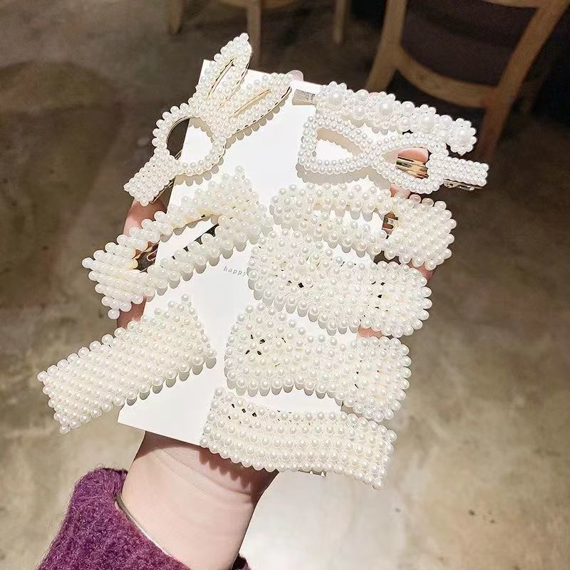 发夹刘海夹女边夹韩版韩式简约夹子少女风一字夹百搭超仙ins气质