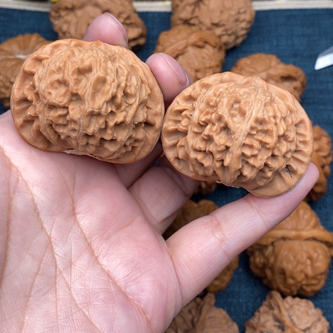 文玩核桃把件45精品大宫灯