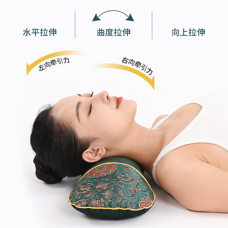 艾草加热枕颈椎枕家用可拆卸艾灸艾草热敷骨头枕秋冬护颈艾草枕头