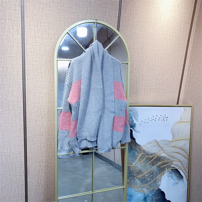 WW238灰色孕妇毛衣