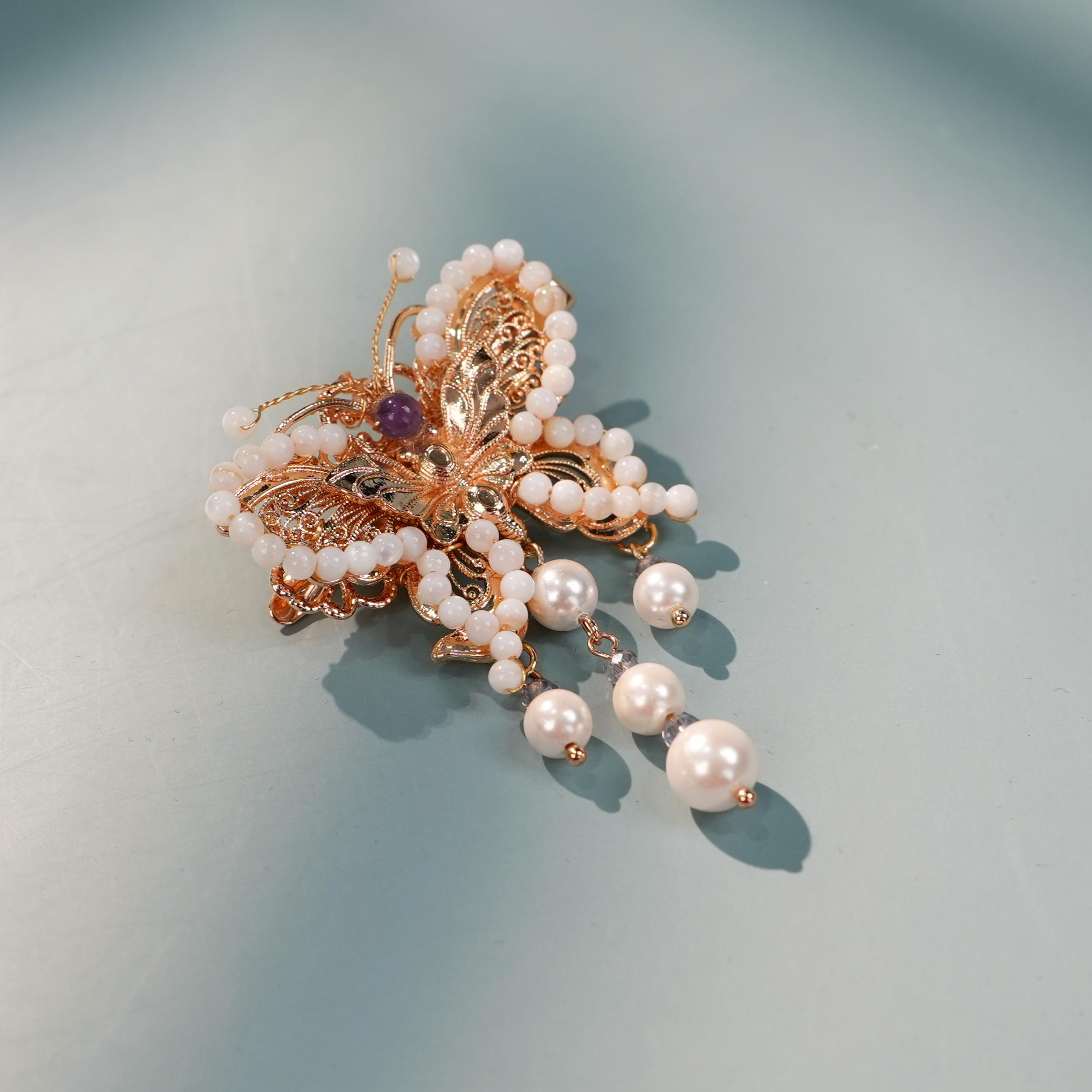 古悦倾城【贝瑶发夹】古风汉服发饰