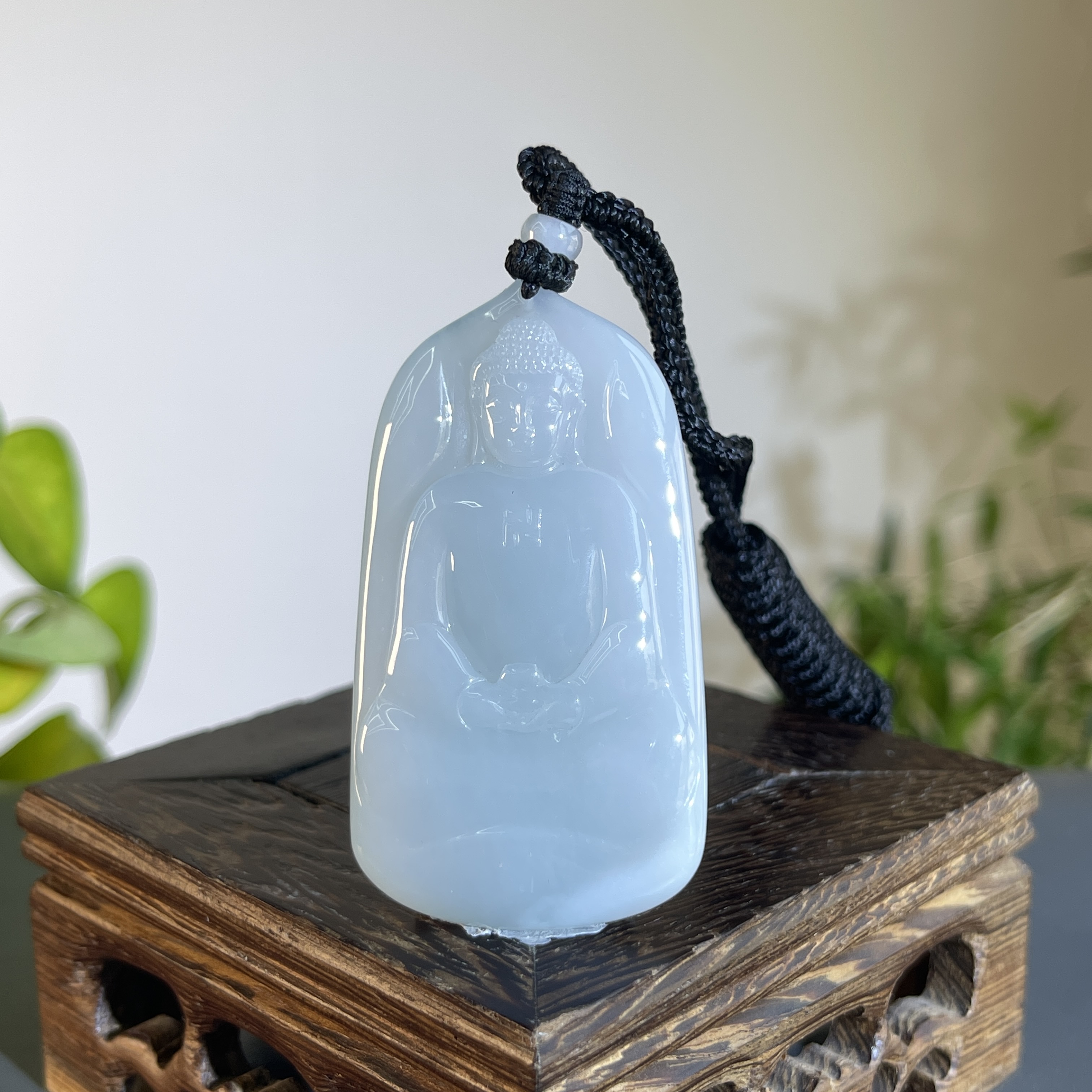 JTA12-116 天然缅甸翡翠A货 大日如来