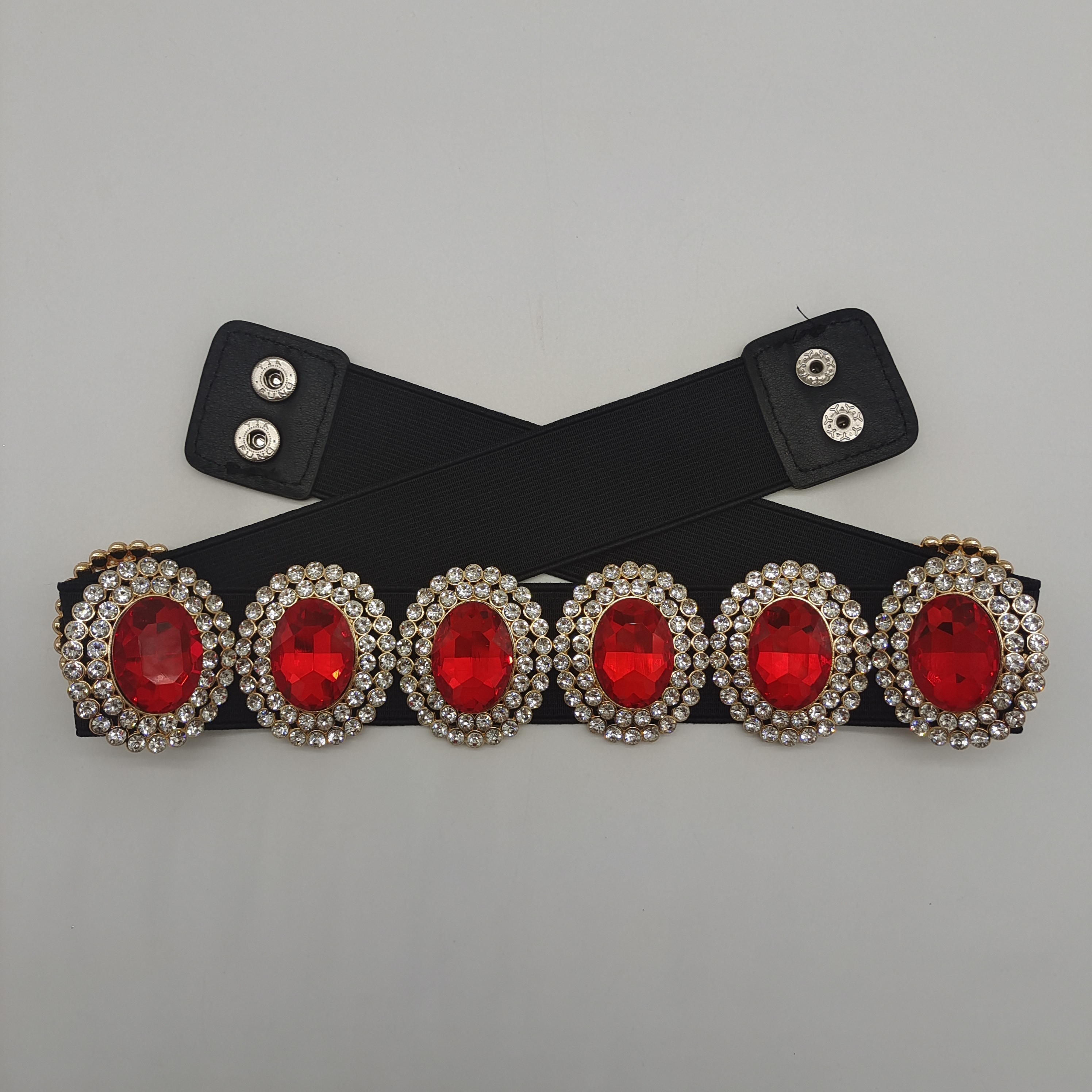 《盘钻系列》新疆舞蹈时尚配饰重工水钻时尚百搭腰带