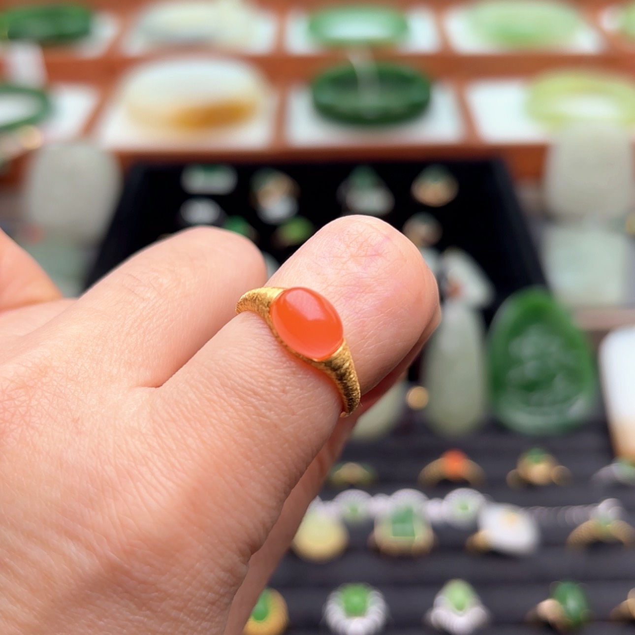 【闪购商品】未镶嵌戒指和田玉