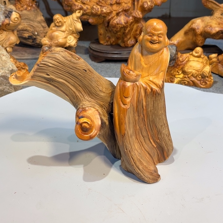 柏木（崖柏）根雕工艺摆件