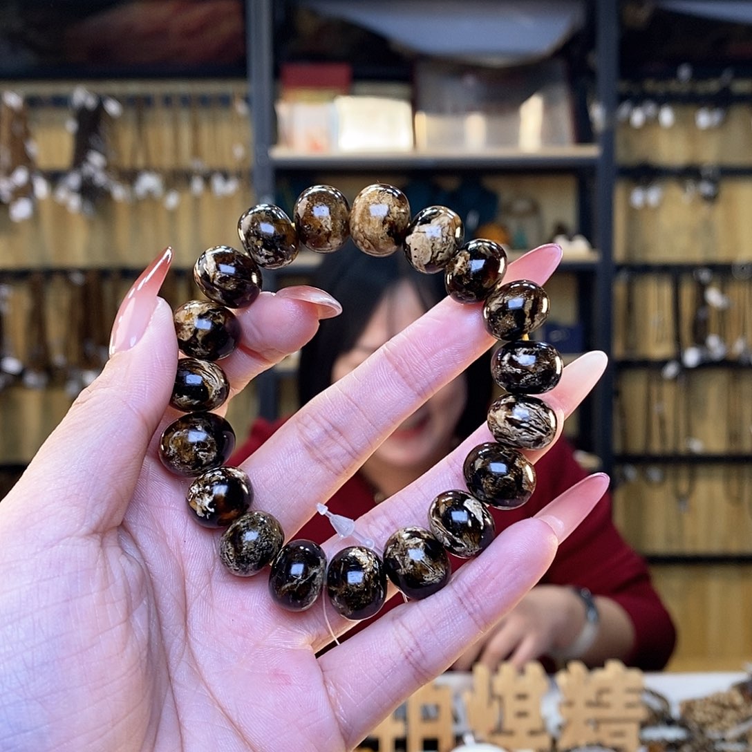 琥珀裸石未镶嵌?****✨13m花珀