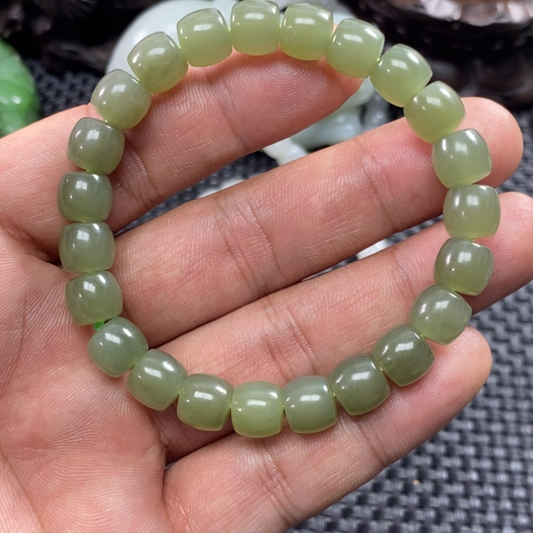 和田玉手链未镶嵌