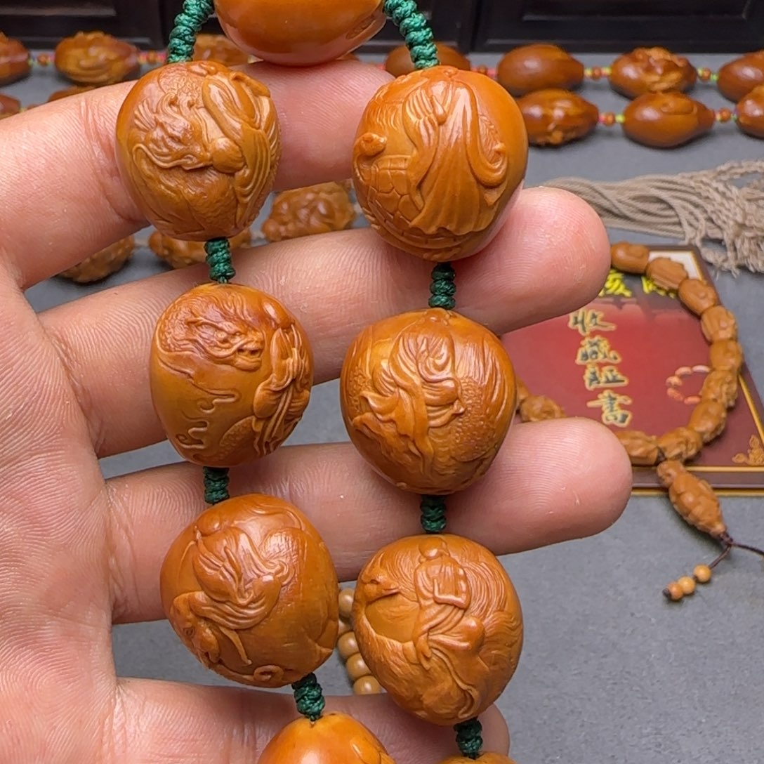 【闪购商品】橄榄核手串/手链2.2铁核 瑞兽无相