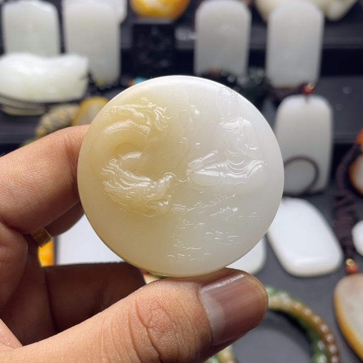 未镶嵌和田玉挂件