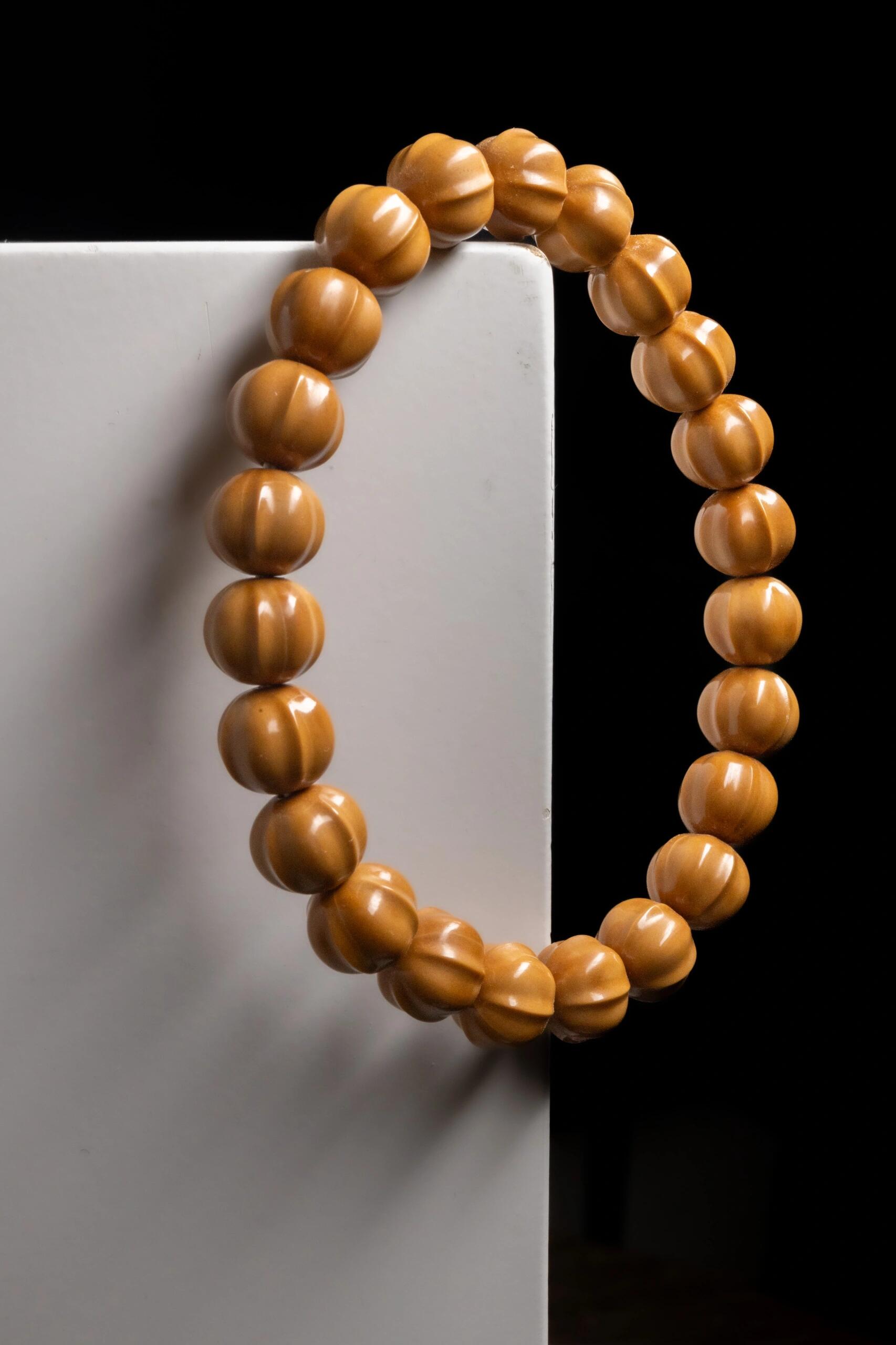 精品猴头手串A+级精工全品鲨鱼背微反油【无药无做色】终身质保