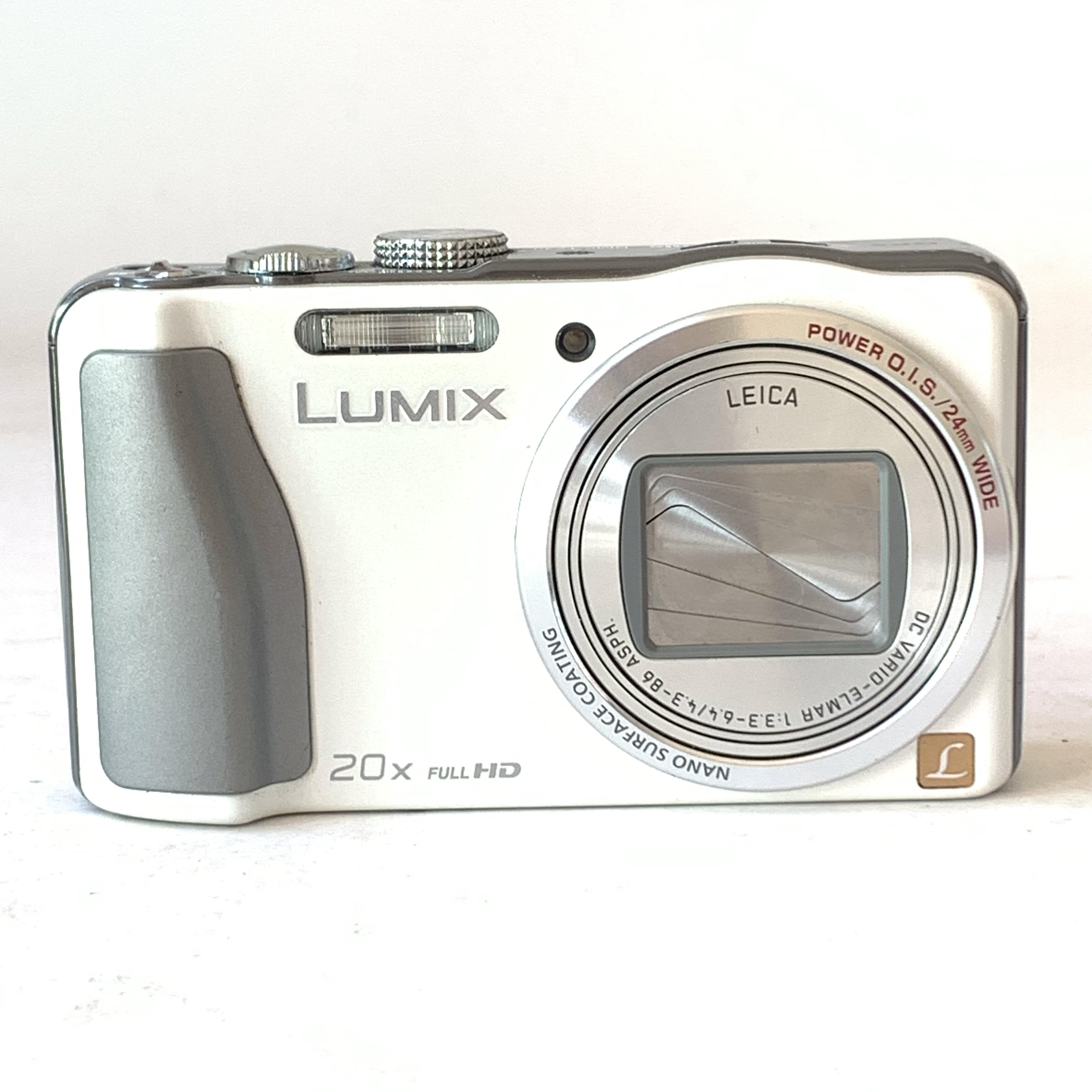 95新 Panasonic/松下 tz30 奶白色 1410万像素 20倍变焦复古ccd