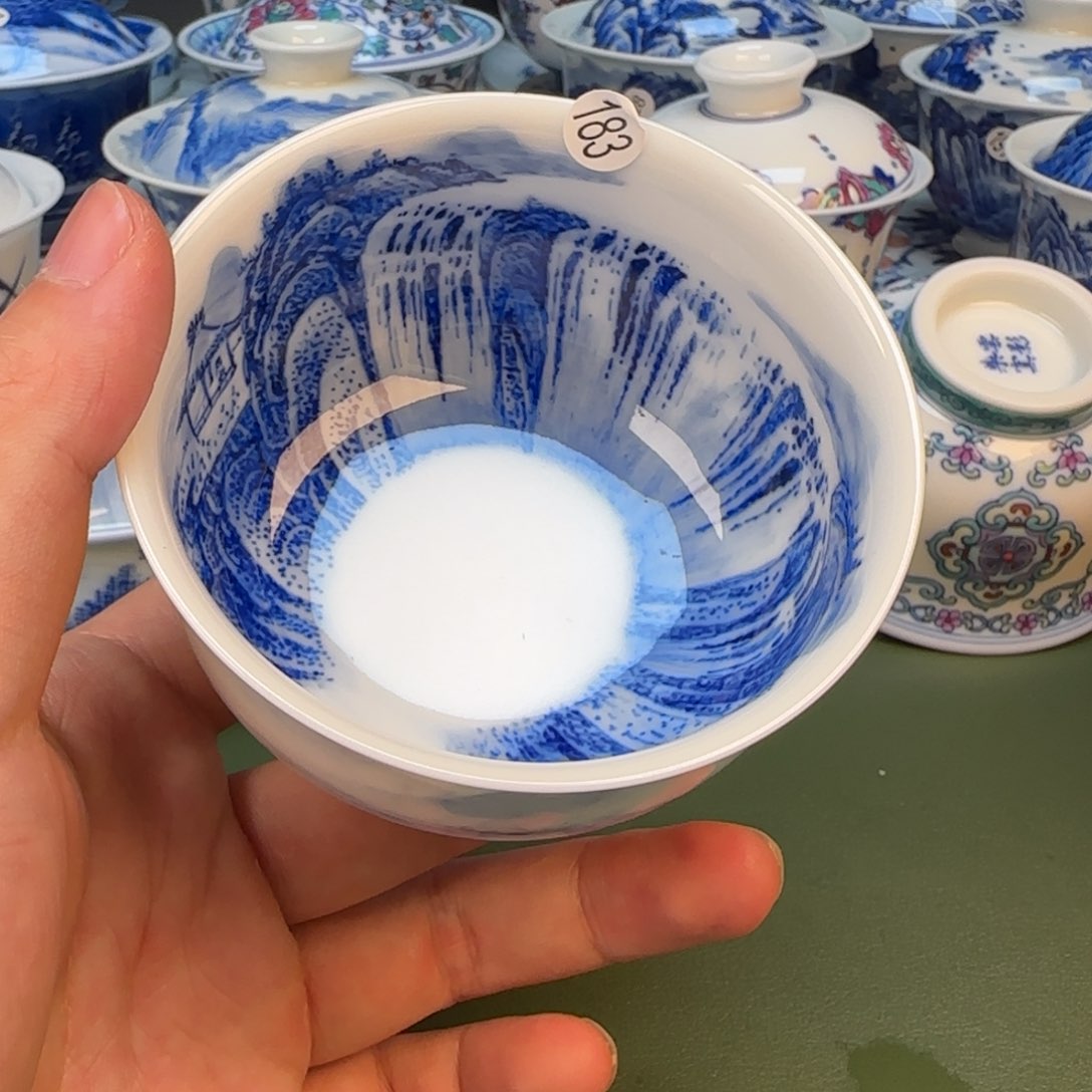 彦祖纯手工手绘茶具183