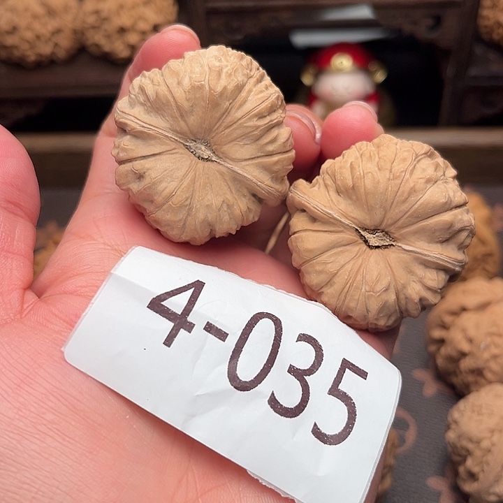 文玩核桃把件42全品南瓜4035