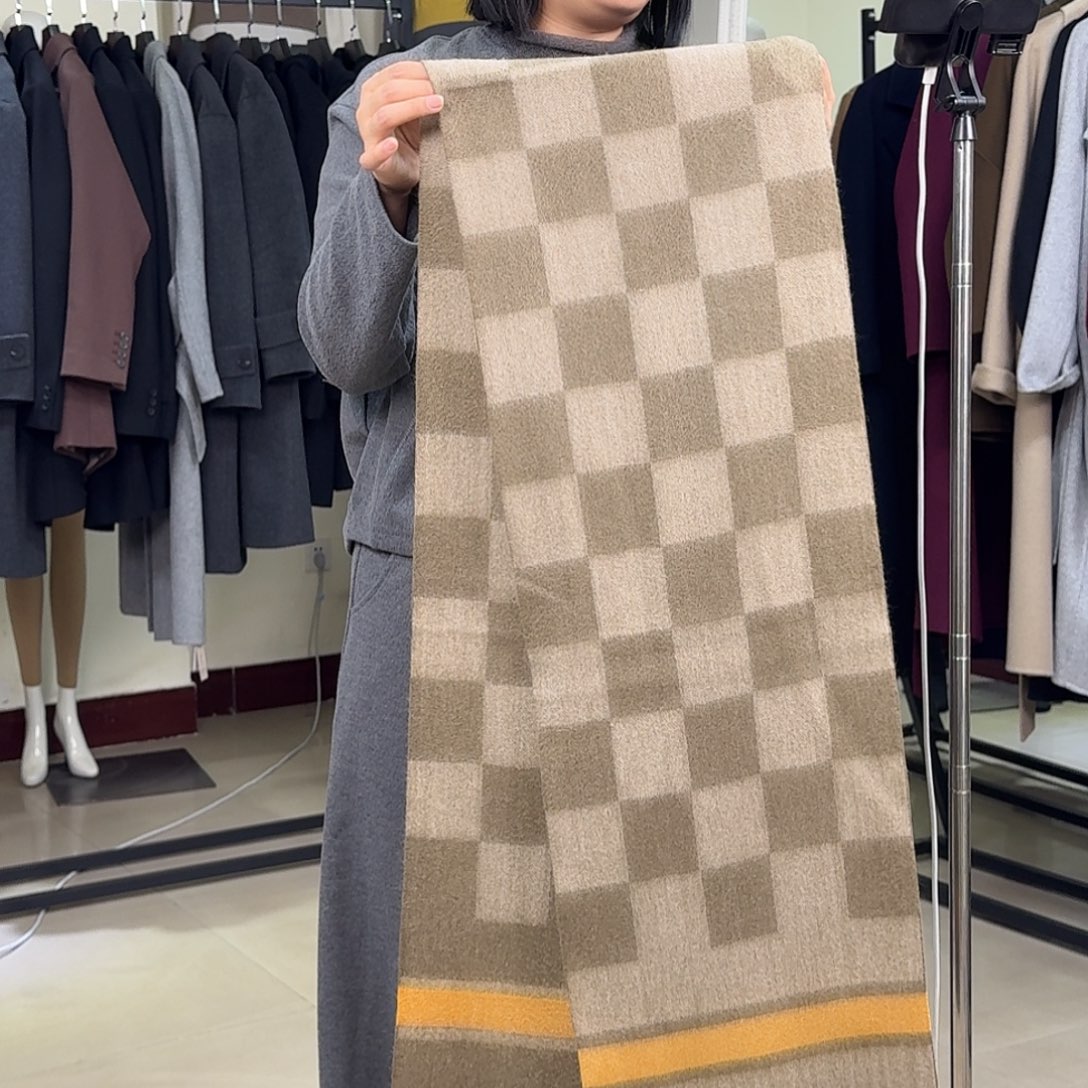 山羊绒纯羊绒保暖围巾045