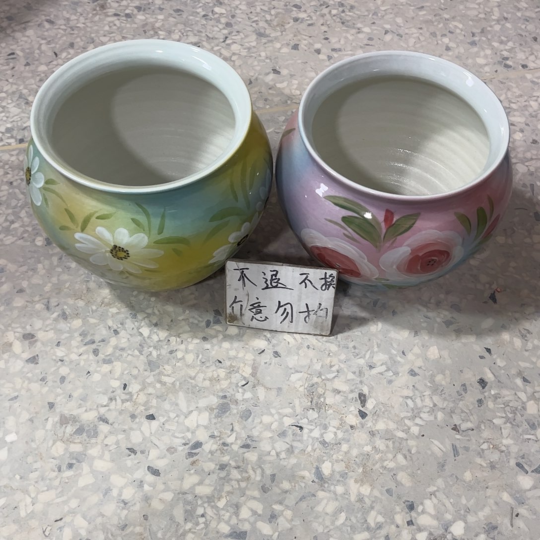 赵***姐景德镇陶瓷花盆花盆