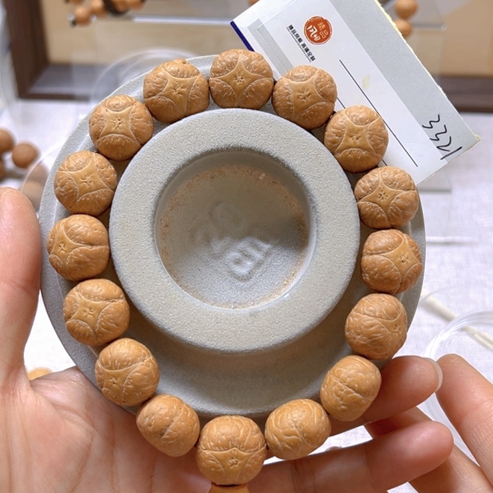 手串凤眼菩提17麒麟手串，86@3321