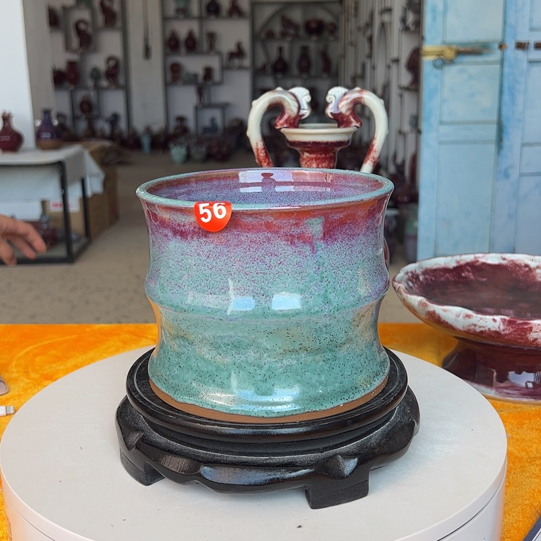 摆件郑家钧窑摆件