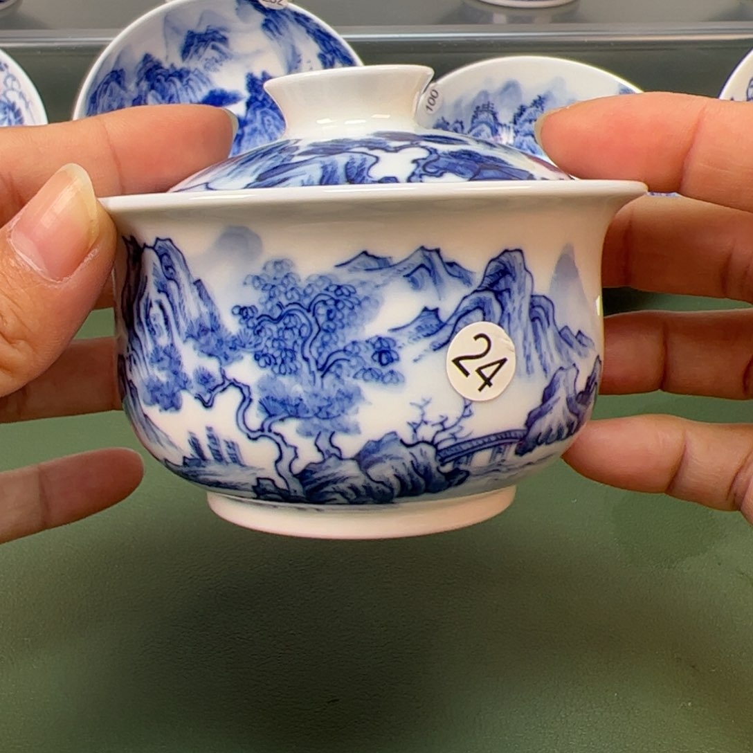 杯木木景德镇纯手绘茶具24