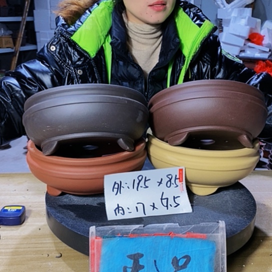 紫砂花盆紫砂花盆