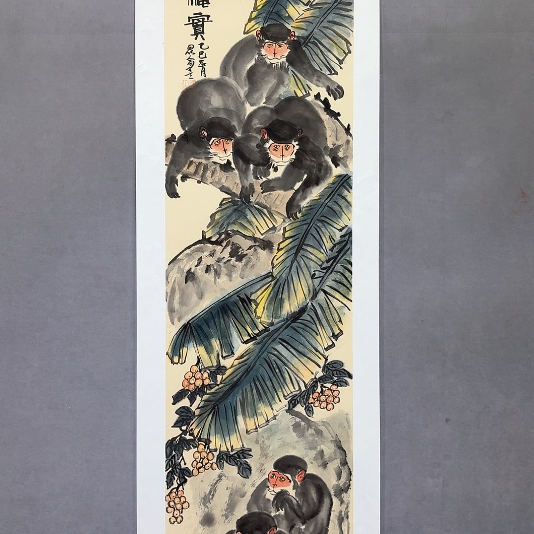 国画亲笔手绘放心去藏