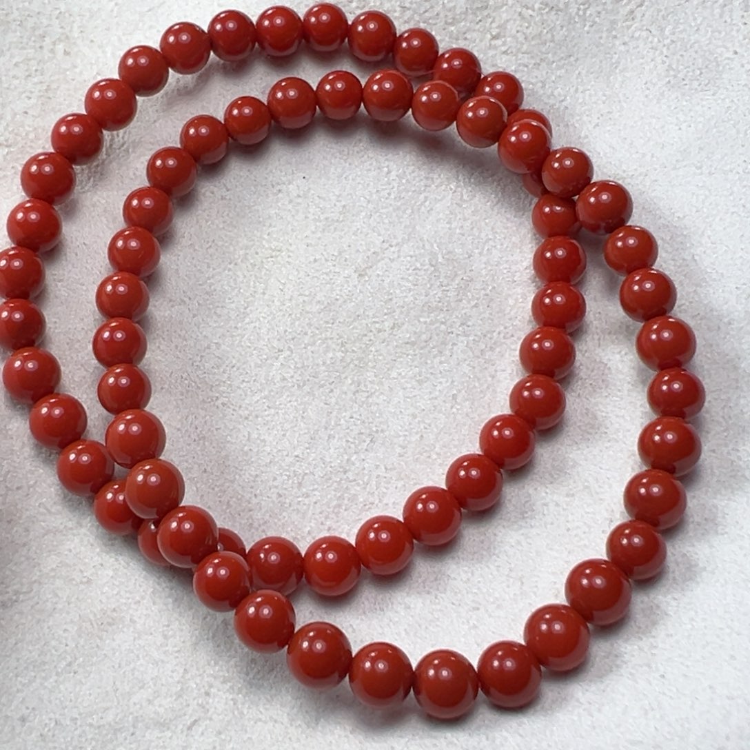 南红玛瑙手串未镶嵌K*，