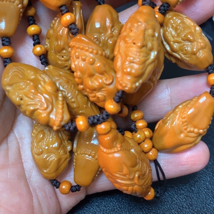 橄榄核手串/手链橄榄全品罗汉长串