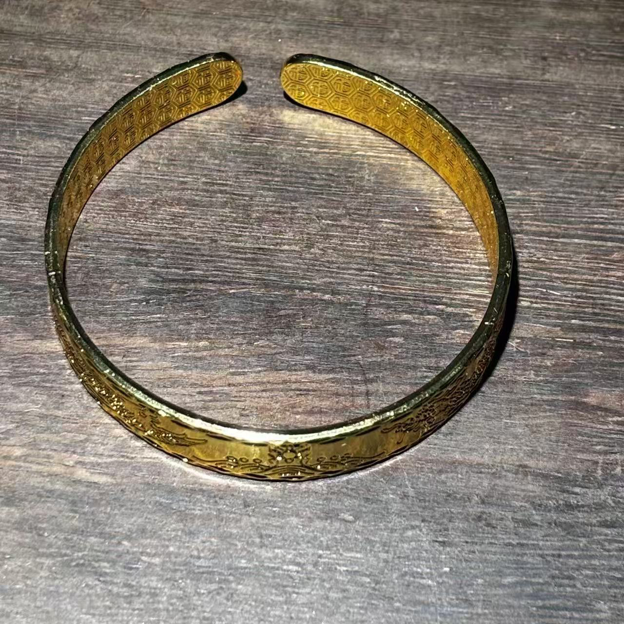 铜合金手镯 手工 时尚 百搭 简约 气质 wt025