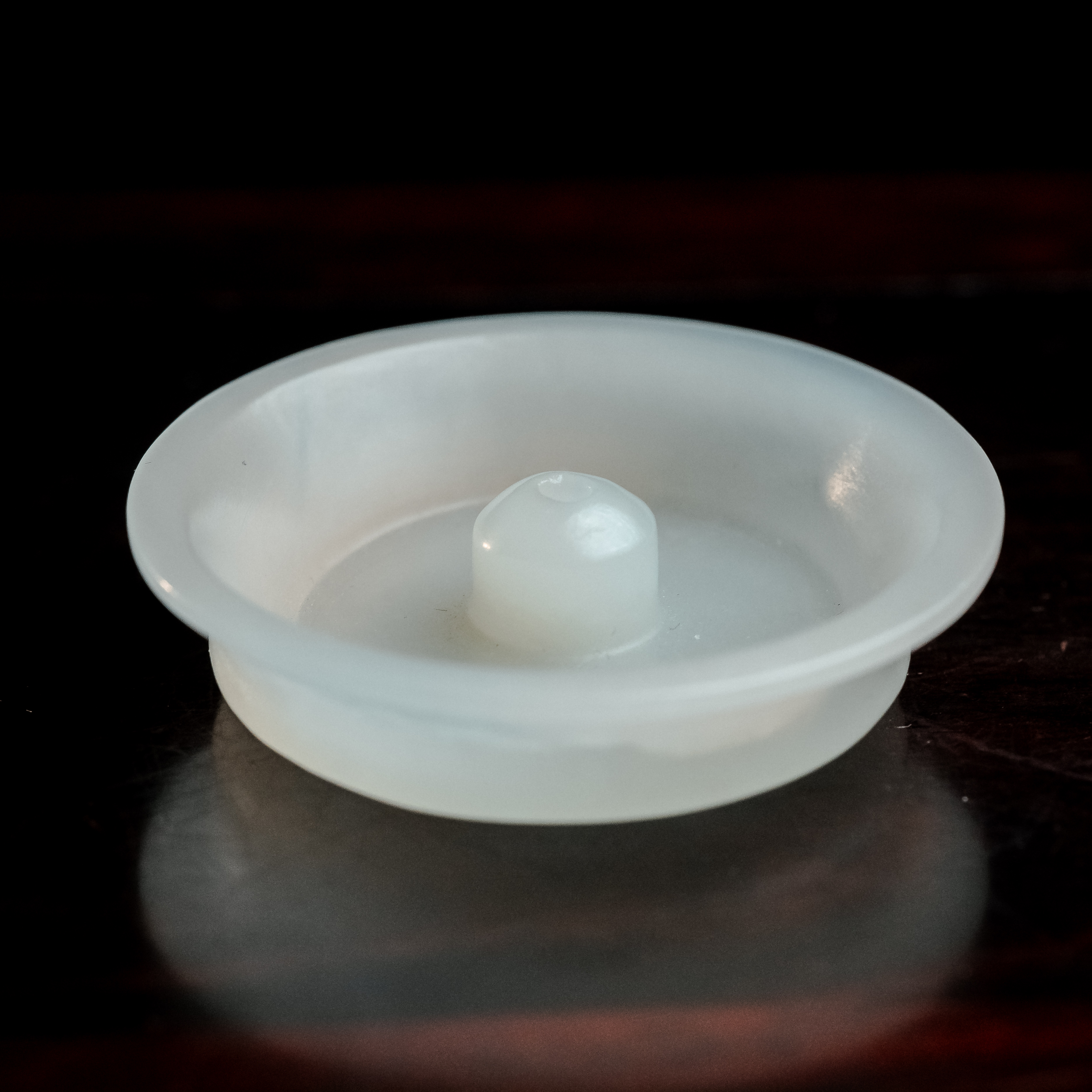 清代和田玉文房香插-CS