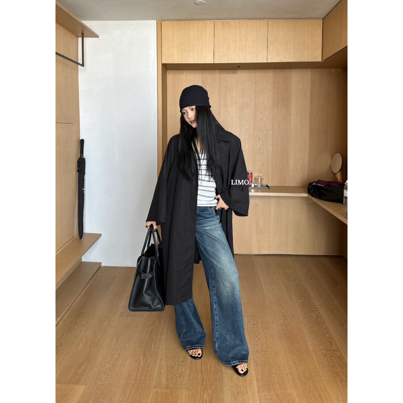 【NO退NO换】-宽松款！中长款百搭风衣（MO5801#）LIMO