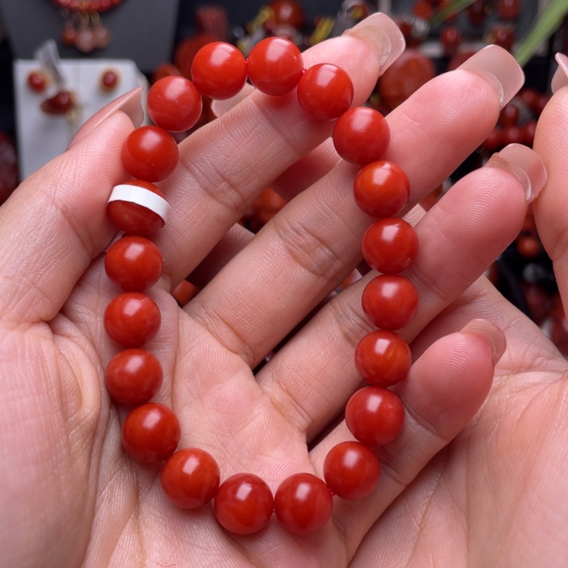 【闪购商品】南红玛瑙高货手串未镶嵌愉**悦