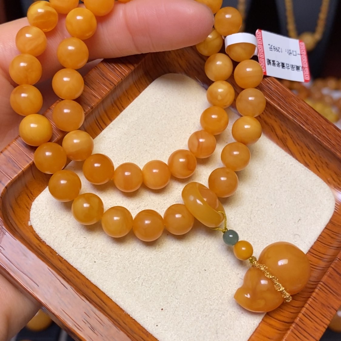 【闪购商品】蜜蜡手链未镶嵌手串