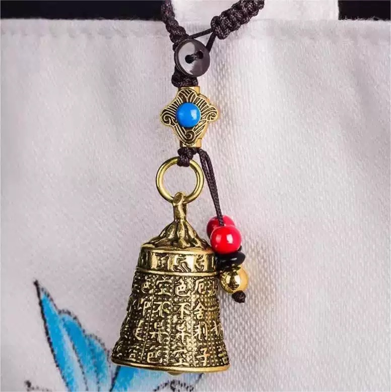 圆山尚品佑恩定制黄铜心经铃铛配饰