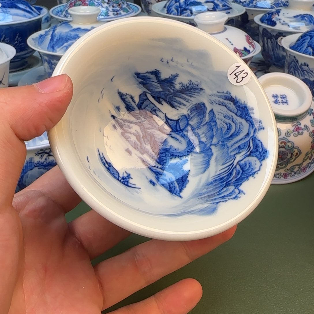 彦祖纯手工手绘茶具143