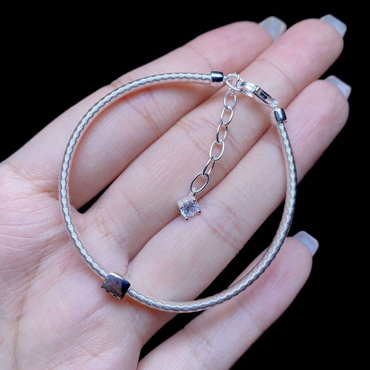 925银手链 【云上好物】S925银手链-DS55896-22（JG）