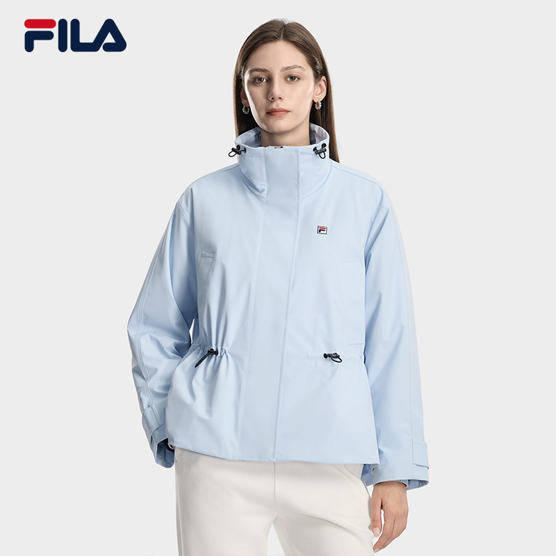 Fila/斐乐女士运动休闲立领防风保暖棉服F11W618906F