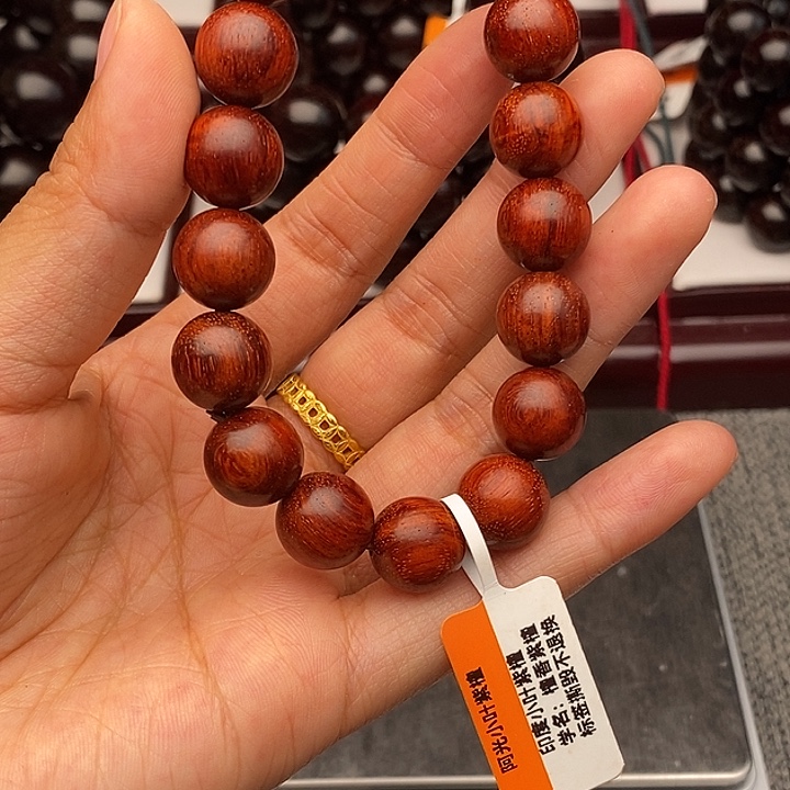 手串/手链小叶紫檀1.2原汁原味高油密老料