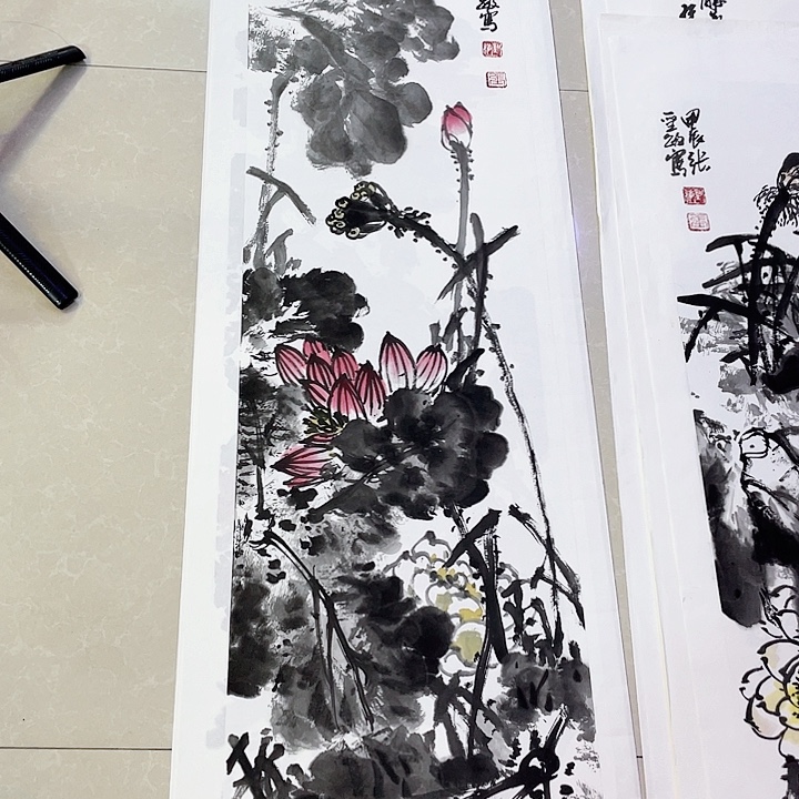 国画张圣敏先生纯手绘作品