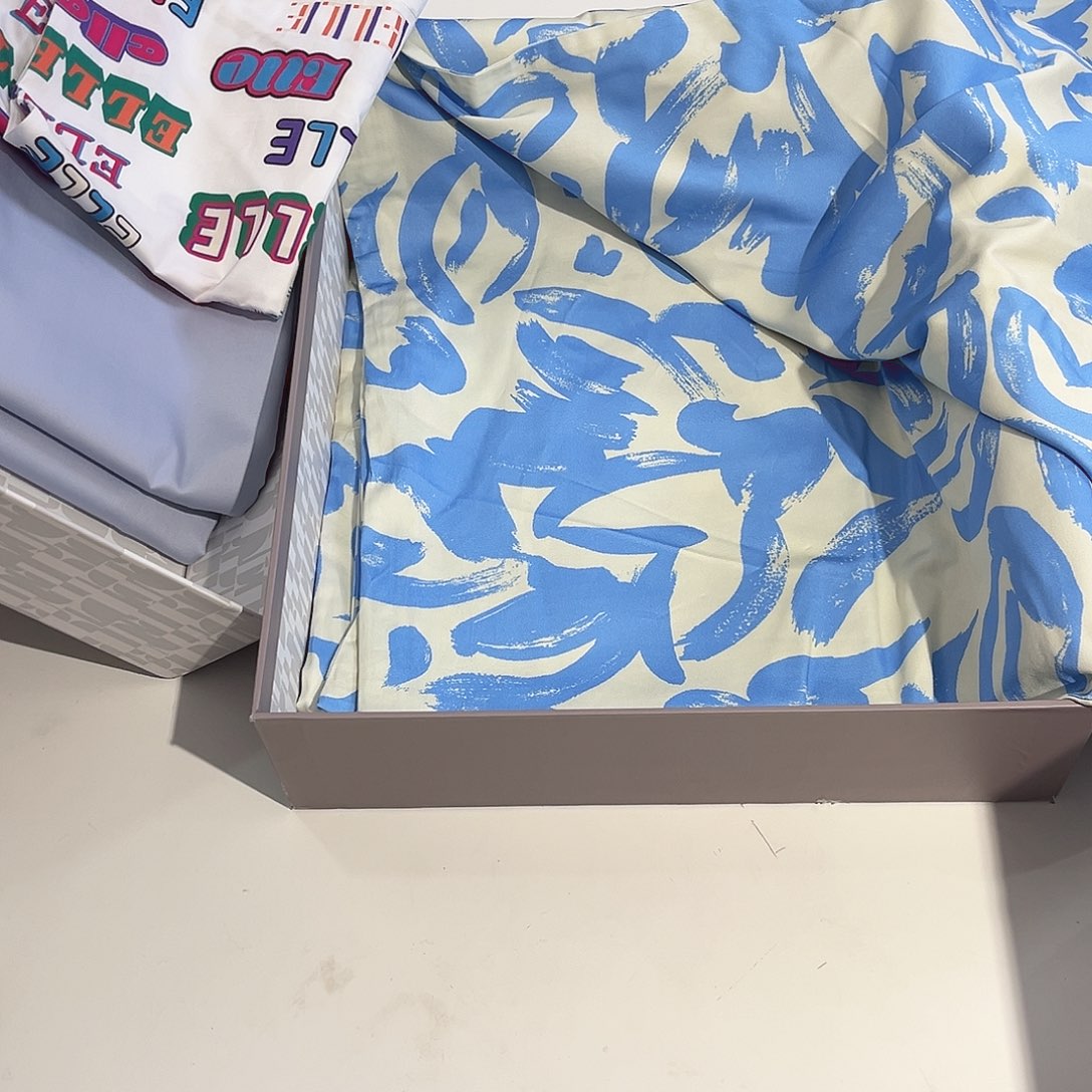 蓝调鸢尾全棉220*240