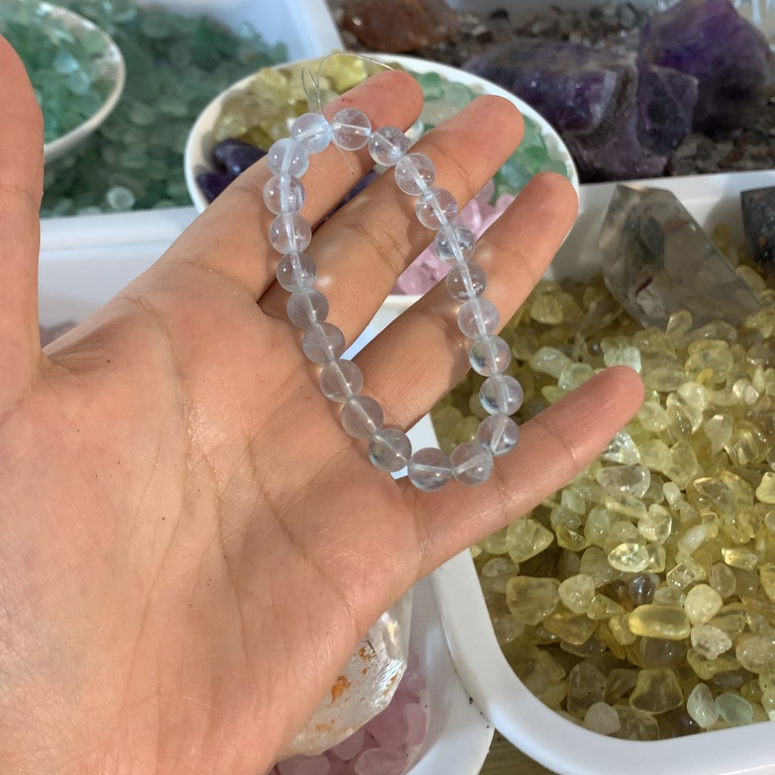 水晶手链未镶嵌你****?天然