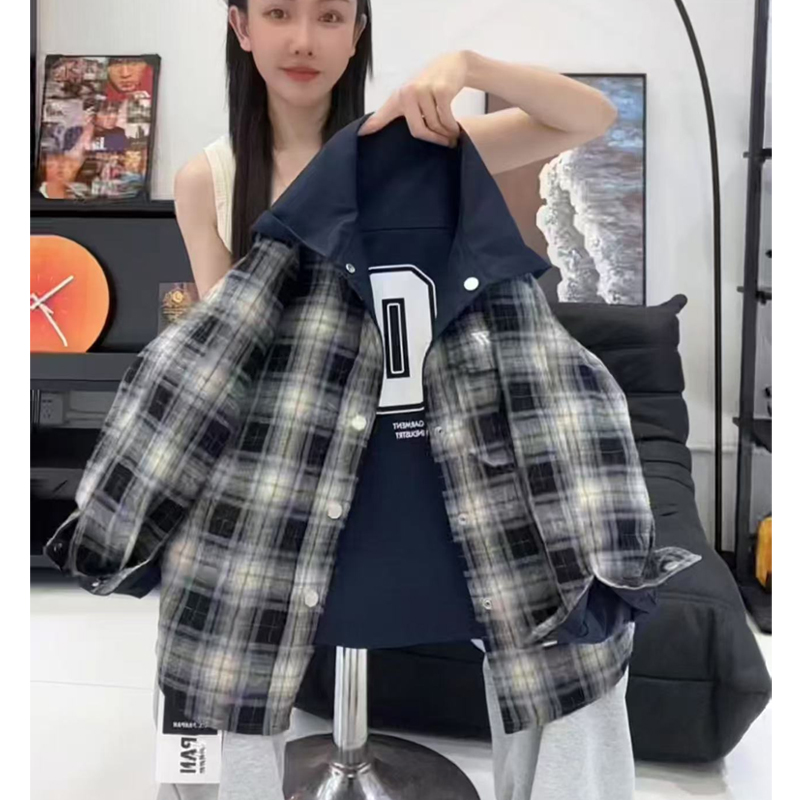 男童秋季洋气上衣新款两面穿中大童连帽秋装休闲外套MT68047-YT