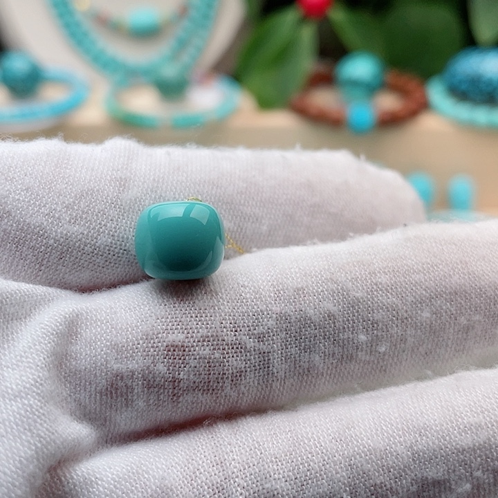 绿松石配饰未镶嵌大*弓