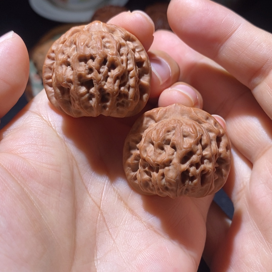 文玩核桃把件35佛肚