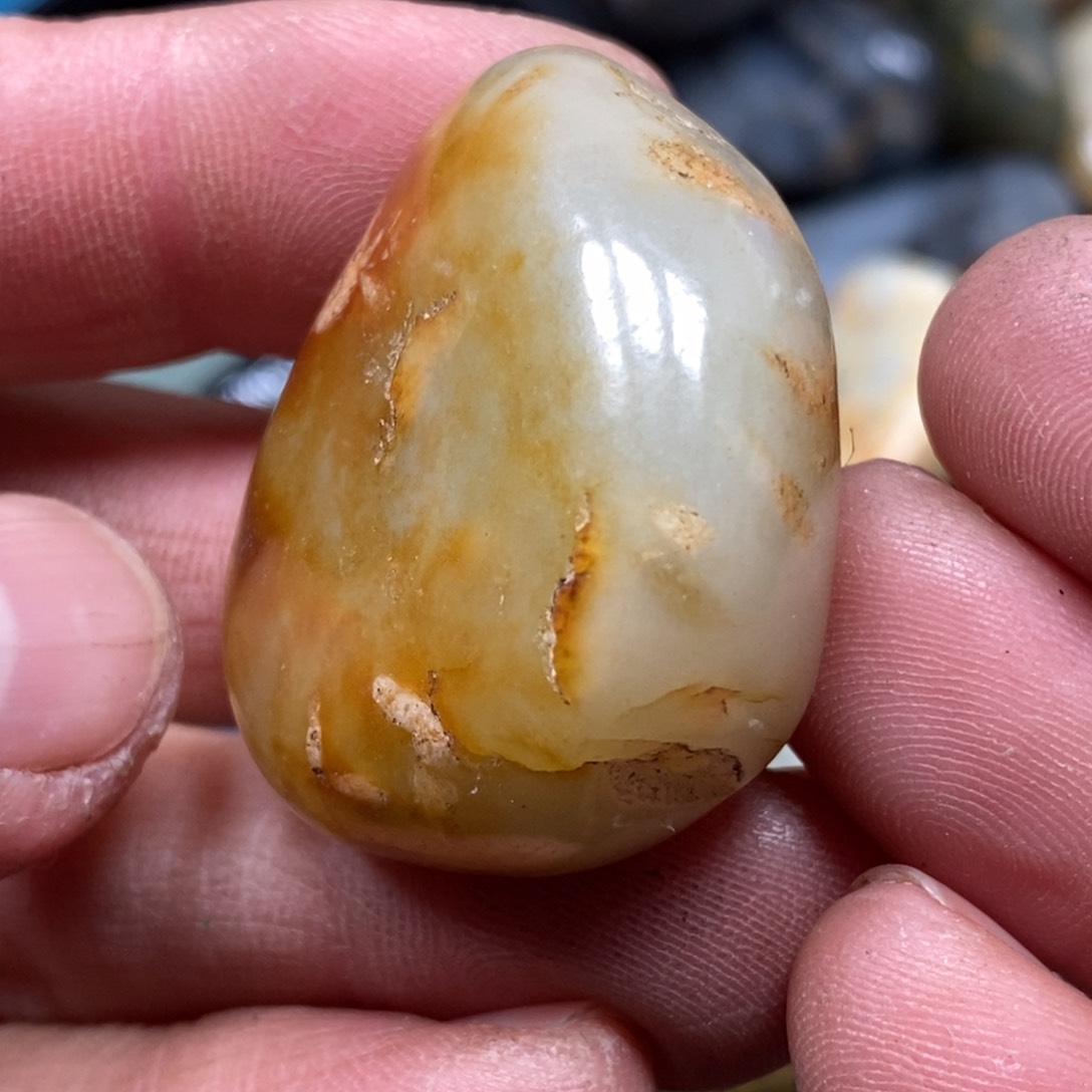 和田玉（糖玉）挂件未镶嵌