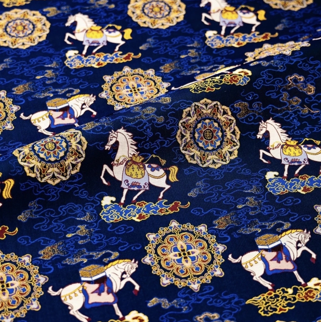 非遗传承马上有福名家宋锦