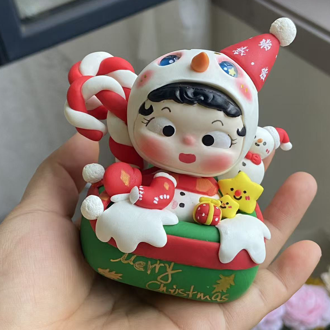 欧崽qoqo妹妹思歪纯手工树脂黏土diy，默认微瑕，不退不换！