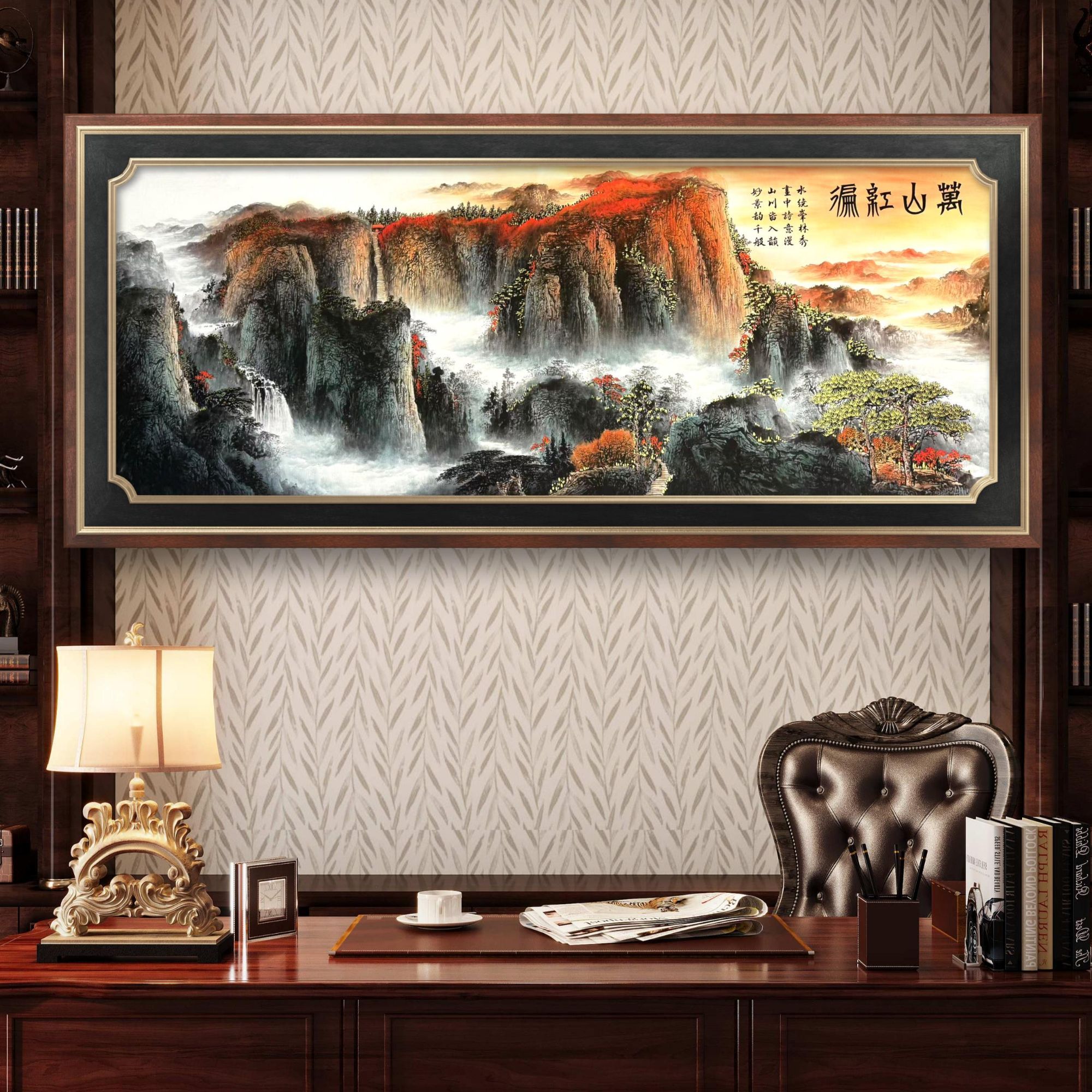 刘洪泰教授代表作《万山红遍》