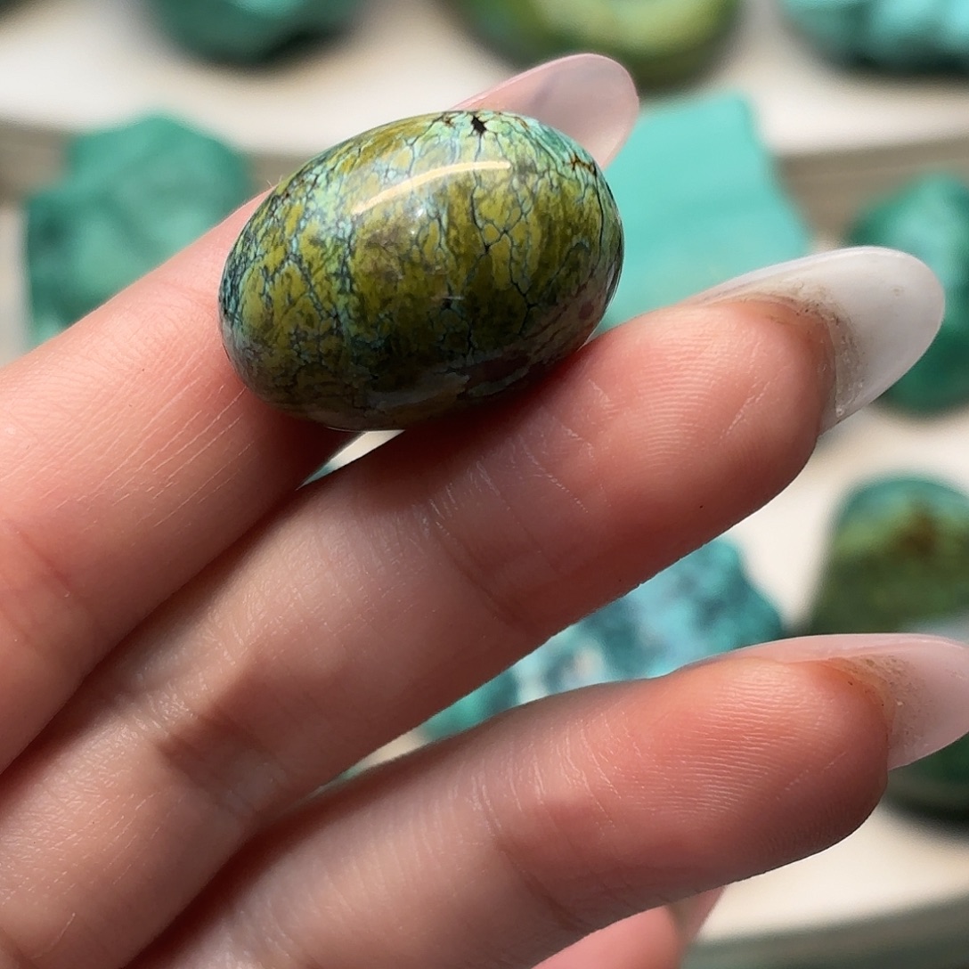 绿松石未镶嵌绿松石老型