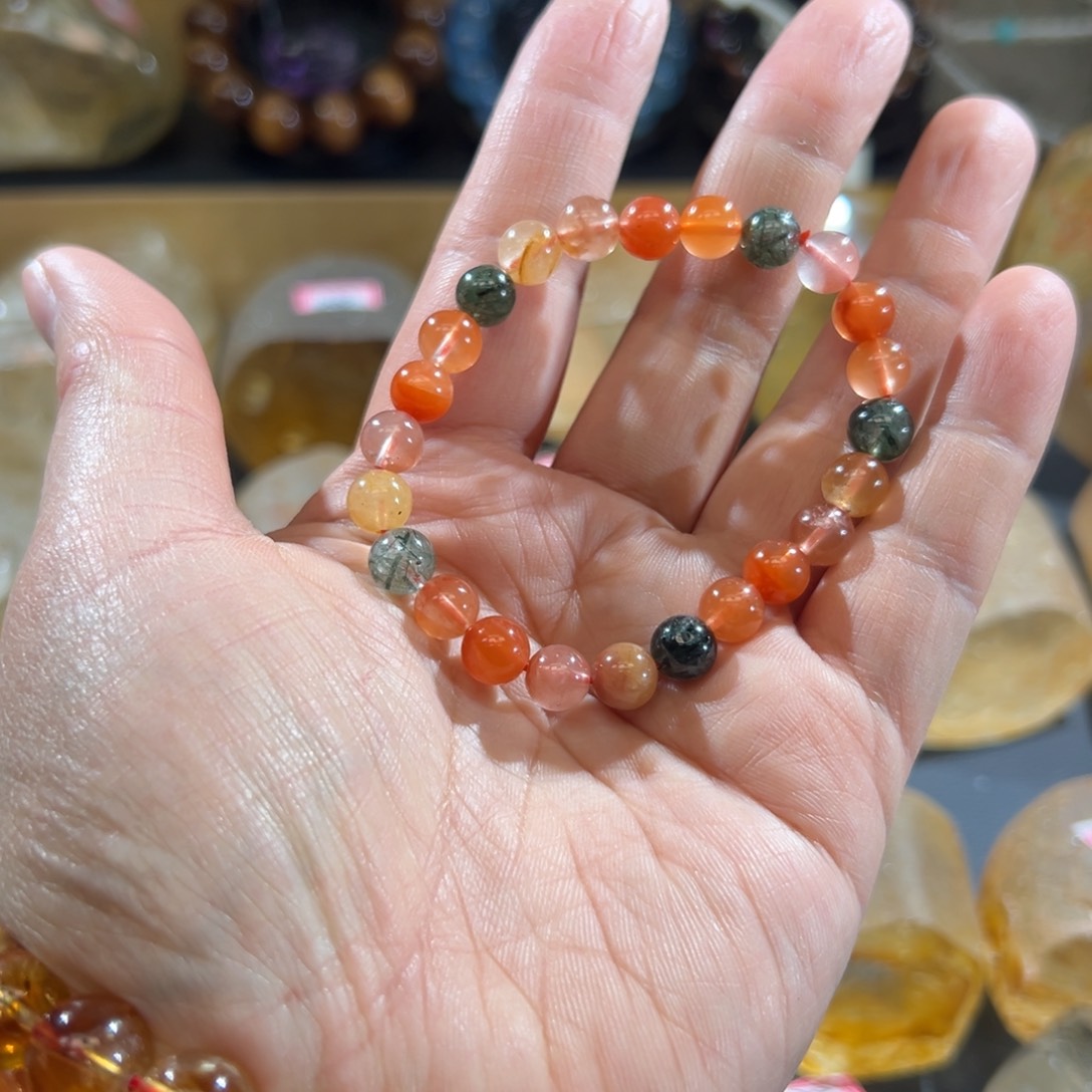 未镶嵌手串水晶水晶手链